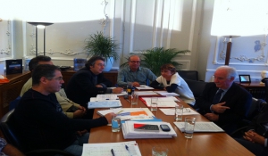 Σύσκεψη για τα προβλήματα της Κέας.Συνάντηση του Δημάρχου Ιωάννη Ευαγγέλου με τον Αντιπεριφερειάρχη Κυκλάδων Γεώργιο Λεονταρίτη