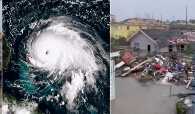 Τυφώνας «τέρας» ο Dorian: Καταστροφές στις Μπαχάμες, 1 νεκρός