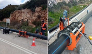 Πάρος: Έναρξη εργασιών επί του Περιφερειακού για το Έργο «Αντικατάσταση Εξωτερικού Δικτύου Ύδρευσης από Δ-Ξ Αγ. Υπακοής έως Δ/Ξ Αγ. Αναργύρων Παροικιάς»