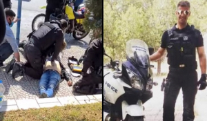 Βίντεο: Αστυνομικός της ΔΙΑΣ σώζει τη ζωή σε πολίτη που έχασε τις αισθήσεις του
