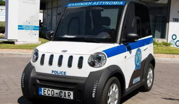 Το μικρό περιπολικό του στόλου της Ελληνικής Αστυνομίας