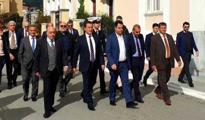 Επίσκεψη των βουλευτών Νίκου Συρμαλένιου και Αντώνη Συρίγου σε Άνδρο και Μύκονο