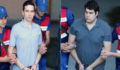 Τουρκία: Πάνε για δύο χρόνια φυλακή οι δύο Έλληνες στρατιωτικοί!