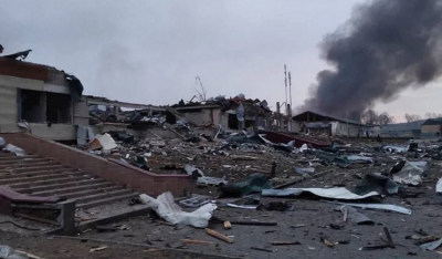 Κίεβο: Ενας νεκρός και τρεις τραυματίες από τη ρωσική επίθεση με drone καμικάζι