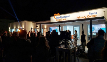 Πάρος: Πραγματοποιήθηκε η τελετή εγκαινίων του Mediterraneo First Care Paros – Νέο, πρότυπο Πολυϊατρείο στο νησί