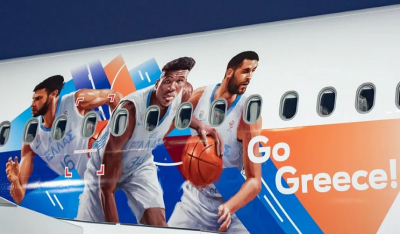 Ο Αντετοκούνμπο και άλλοι διεθνείς στα φτερά της Aegean -Με δικό της αεροπλάνο η εθνική στο Eurobasket