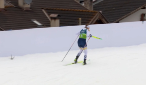 Πρωτοφανές περιστατικό: Αθλήτρια αγωνίστηκε χωρίς πέδιλο μετά από πτώση! (βίντεο)