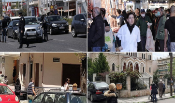 Δοκιμάζονται τα μέτρα για το Πάσχα: Ουρές στα σούπερ μάρκετ