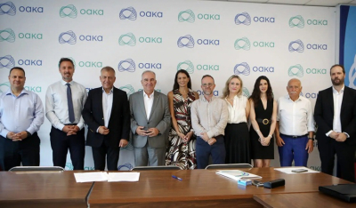 Υπογραφή σύμβασης για την αποκατάσταση του περιβάλλοντος χώρου και της περίφραξης καθώς και την ανέγερση τοίχων αναρρίχησης στο ΟΑΚΑ