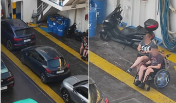 Καβάλα: Παιδί σε αμαξίδιο ταξίδεψε από τη Θάσο στο γκαράζ του ferry εν μέσω καύσωνα