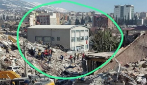 Σεισμός στην Τουρκία: Ισοπεδώθηκε πόλη, έμεινε όρθιο μόνο το κτίριο των Πολιτικών Μηχανικών!