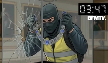 Λούβρο: Αναπαράσταση της κλοπής με AI κινούμενα σχέδια «αλά Marvel» (βίντεο)