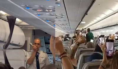 Παναθηναϊκός: Το σύνθημα «βουντού-βουντού» τραγούδησε ο πιλότος στην πτήση της επιστροφής