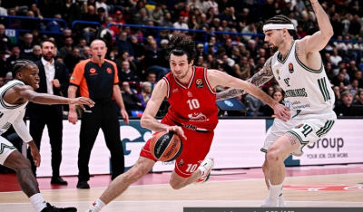 Αρμάνι Μιλάνο - Παναθηναϊκός 96-89: «Εκτελέστηκαν» από το τρίποντο οι «πράσινοι»