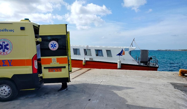 Θαλάσσιες διακομιδές στις Κυκλάδες