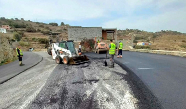 Κυκλάδες: Σε εξέλιξη οι ασφαλτιστρώσεις στην Κέα