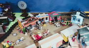 Διαγωνισμός διοράματος Playmobil στο Χριστουγεννιάτικο Χωριό του Δ.Α.Π.Π.Ο.Σ