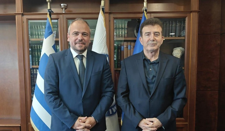 Συνάντηση του Φίλιππου Φόρτωμα με τον Υπουργό Προστασίας του Πολίτη Μιχάλη Χρυσοχοΐδη