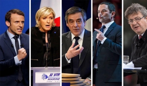 Γαλλία-ντιμπέιτ: Διασταυρώνουν τα ξίφη τους οι πέντε κυριότεροι υποψήφιοι για την προεδρία