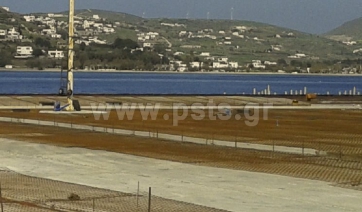 Τραυματισμός εργάτη στην Πάρο κατά την διάρκεια των εργασιών που πραγματοποιούνται στο λιμάνι της Παροικίας