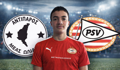 Από την Αντίπαρο και τον ΜΕΑΣ «Ωλίαρος» στην προεπιλογή της Αϊντχόφεν ο Ραφαήλ Λικολλάρι