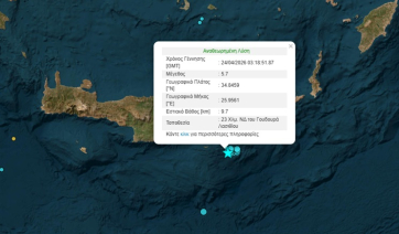 Τι λένε οι σεισμολόγοι για τον σεισμό 5,7 Ρίχτερ που ταρακούνησε την Κρήτη: «Υπήρχε alert, από τις 14/4 είχαμε προσεισμική ακολουθία»