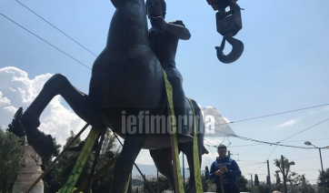 Μπήκε άγαλμα του Μεγάλου Αλεξάνδρου στη λεωφόρο Αμαλίας