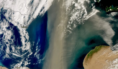 Σύννεφο σκόνης 800 χιλιομέτρων από την Αφρική με κατεύθυνση προς την Ελλάδα -Εντυπωσιακή εικόνα