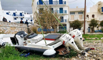 Νάξος: Μετανάστες αποβιβάστηκαν στο λιμάνι του Απόλλωνα