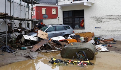 Πλημμύρες σαρώνουν Γαλλία, Γερμανία και Βέλγιο