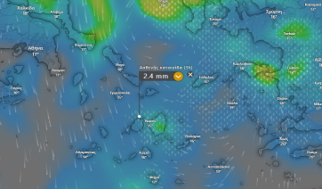 Κυκλάδες – Πάρος: Καιρική επιδείνωση προ των πυλών – Βροχές, θυελλώδεις βοριάδες και «βουτιά» του υδράργυρου