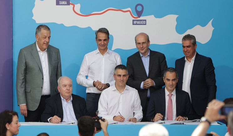 Υπογραφή σύμβασης για τον ΒΟΑΚ - Μητσοτάκης: Σπουδαία μέρα για την Κρήτη, εκπληρώνουμε τη δέσμευση του 2019 (βίντεο και φωτό)