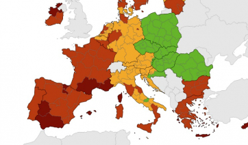 ECDC: Me «βαθύ κόκκινο» η Κρήτη, τα νησιά του Ιονίου, τα Δωδεκάνησα και οι Κυκλάδες