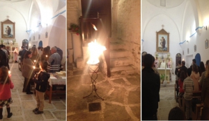 Ανάσταση στον Καθολικό Ενοριακό Ναό του Αγίου Αντωνίου στη Παροικία Πάρου