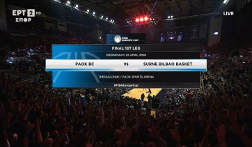ΠΑΟΚ – Μπιλμπάο 79-73: Προβάδισμα για την κατάκτηση του FIBA Europe Cup (Βίντεο)