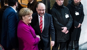Γερμανία: Συμφωνία Μέρκελ - Σουλτς για κυβέρνηση μεγάλου συνασπισμού