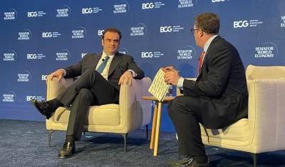 Ο Κυριάκος Πιερρακάκης στο Semafor World Economy Forum για τα Στενά του Ορμούζ και τις μεταρρυθμίσεις στην Ελλάδα