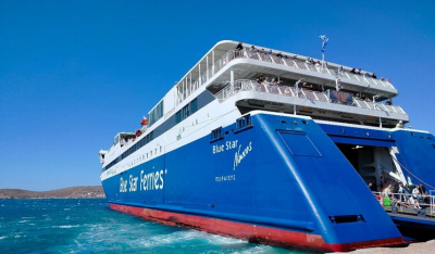 Τροποποίηση δρομολογίου Blue Star Naxos
