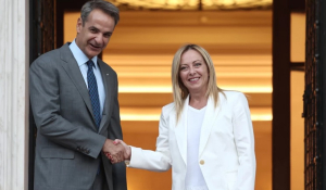 Στη Ρώμη  ο Κυριάκος Μητσοτάκης – Στρατηγική συμμαχία με την Ιταλία στο επίκεντρο της συνάντησης του με την Μελόνι