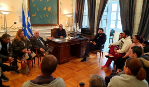 Λεονταρίτης: Συνάντηση με τον Δήμαρχο Κέας κ. Γιάννη Ευαγγέλου