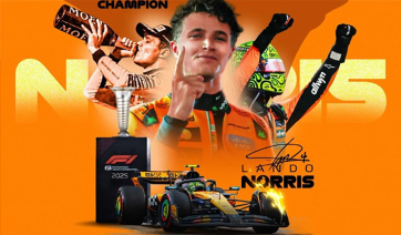 Ο Λάντο Νόρις με McLaren είναι ο νέος Παγκόσμιος Πρωταθλητής στην Formula 1
