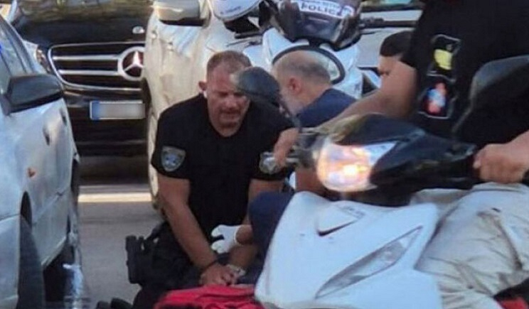 Σαντορίνη: Αστυνομικός έσωσε τη ζωή πολίτη