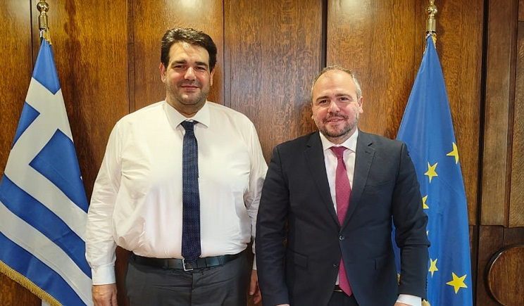 Συνάντηση Φίλιππου Φόρτωμα με τον Υπουργό Εσωτερικών για θέματα Κυκλάδων και απόδημου ελληνισμού