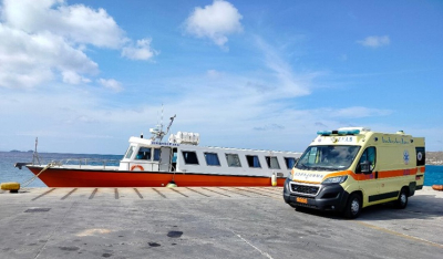 Θαλάσσιες διακομιδές ασθενών από Τήνο, Μύκονο και Σίφνο