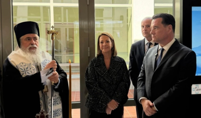 Παρουσία Άδωνι Γεωργιάδη, τα εγκαίνια της νέας Πτέρυγας στη Μονάδα Βραχείας Νοσηλείας Ογκολογικών Ασθενών στο ΓΝΘ «Παπαγεωργίου»