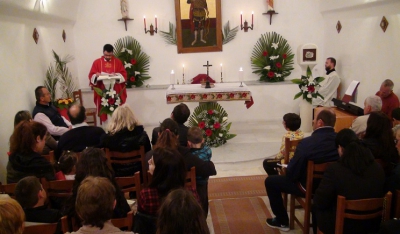 Λαμπρή εορτή του Αι Γεώργη των Καθολικών στη Νάουσα με τα οστά του Αγίου