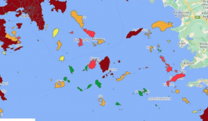 Κυκλάδες - Κορωνοϊός: Η &quot;ανατομία&quot; του εμβολιαστικού χάρτη στα νησιά - &quot;Τσιμπημένος&quot; δείκτης θετικότητας και εμβολιαστική κάλυψη