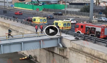Μυστήριο με πτώση ζευγαριού στον Κηφισό - Ανασύρθηκαν με ελαφρά τραύματα