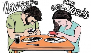 Οταν ο εθισμός στο smartphone γίνεται σκίτσο
