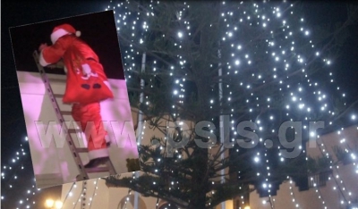 Μοναδικά ζεστή ατμόσφαιρα χριστουγεννιάτικης θαλπωρής στη Μάρπησσα Πάρου! Φωταγώγηση του δέντρου και πολλές γιορταστικές εκδηλώσεις…. (Βίντεο + Φωτό)